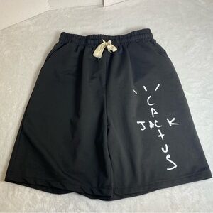 Cactus Jack Graphic Black Men's Shorts Size L